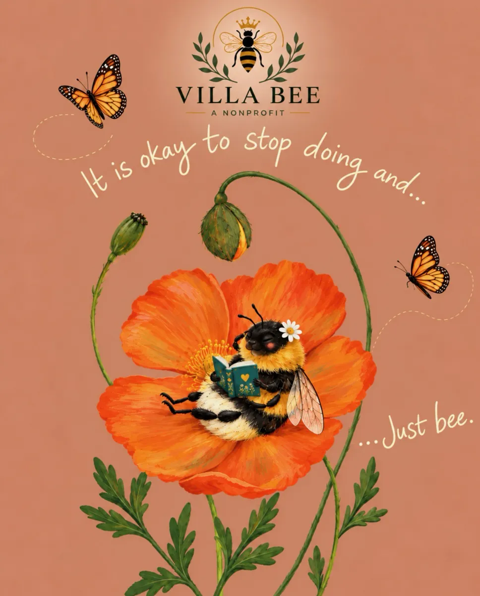 It's okay to step away and just bee